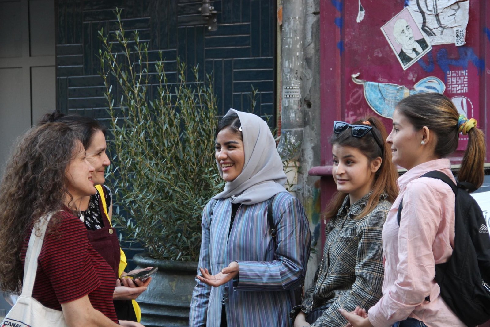 enfents d'afghanistan, Paris