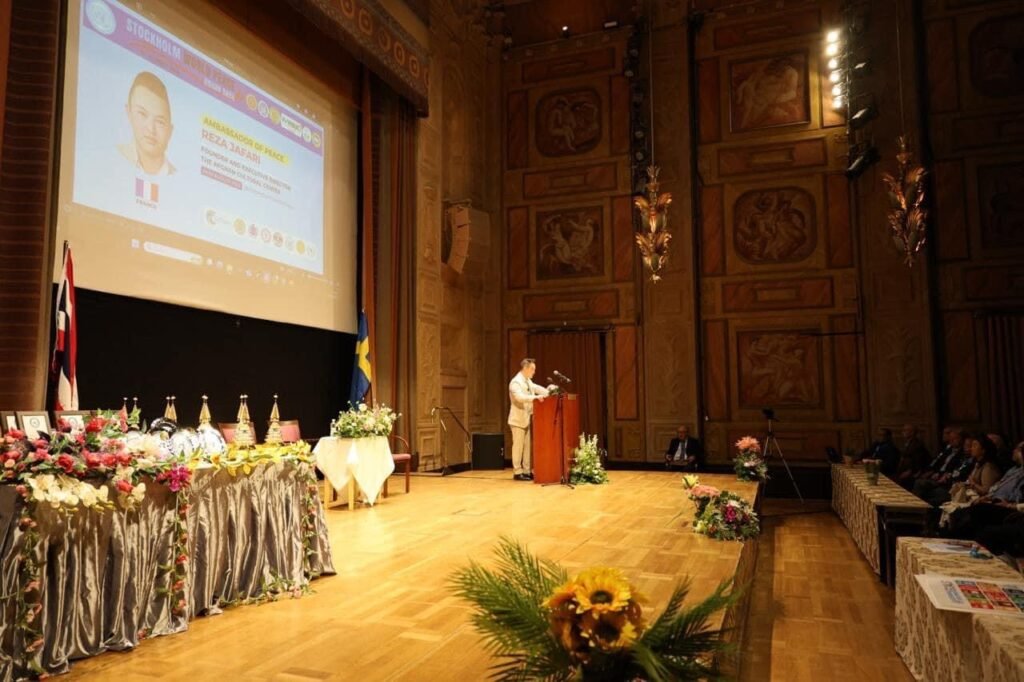 Reza jafari, Afghan Peace Dialogue, Enfents d'Afghanistan, Stockholm, Sweden