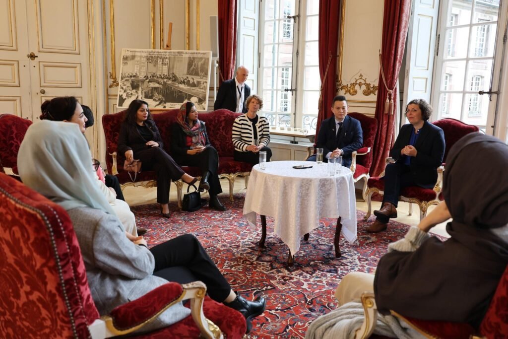 Reza jafari, Afghan Peace Dialogue, Enfents d'Afghanistan, Strasbourg