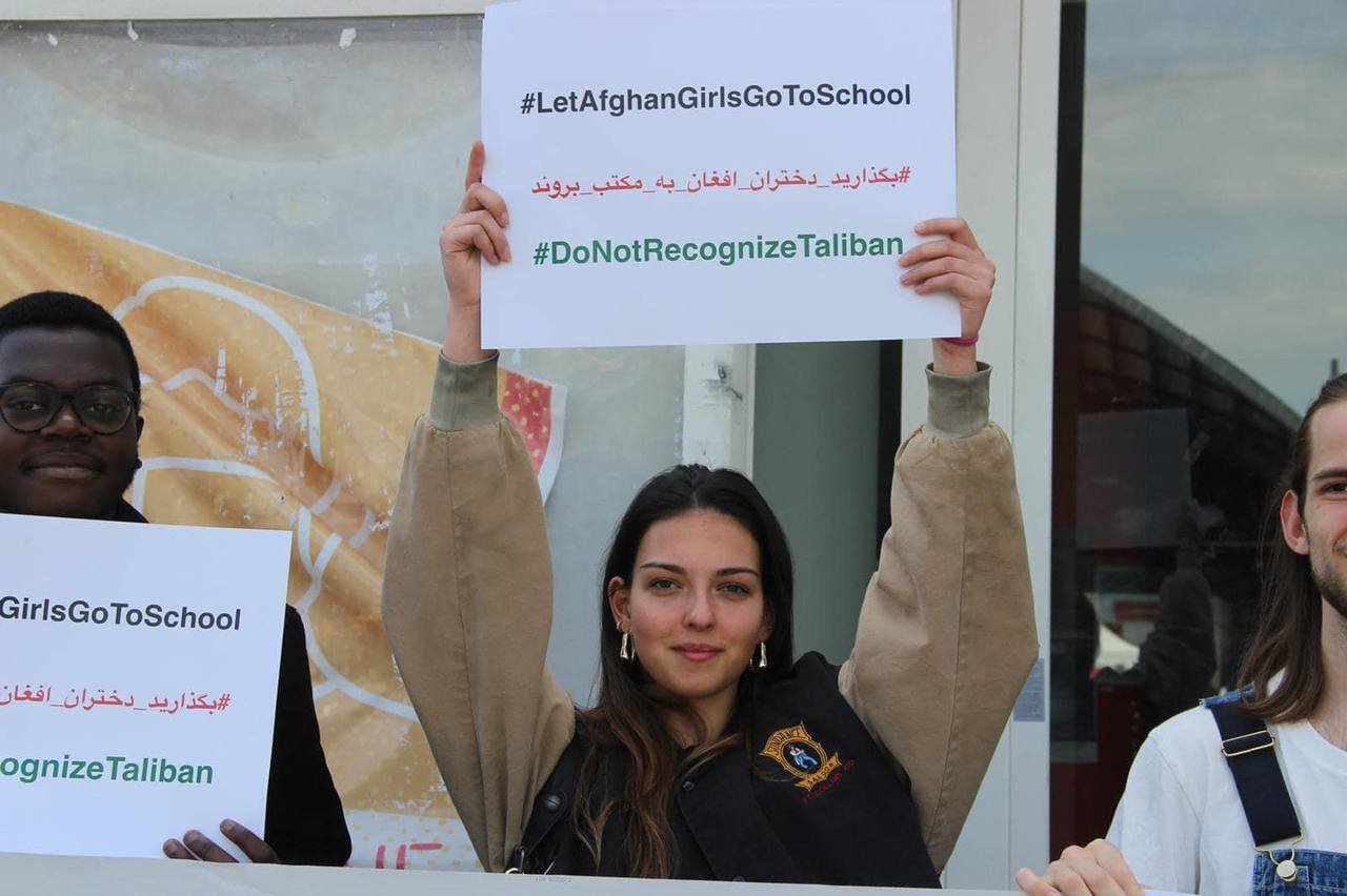 enfents d'afghanistan, Paris, France, Universite Paris 8, Reza Jafari
